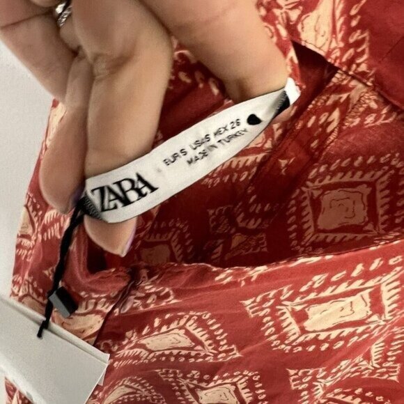 Zara Women's Wide Leg Open Back The Jami Jumpsuit Size Small   - NWT - Picture 8 of 13